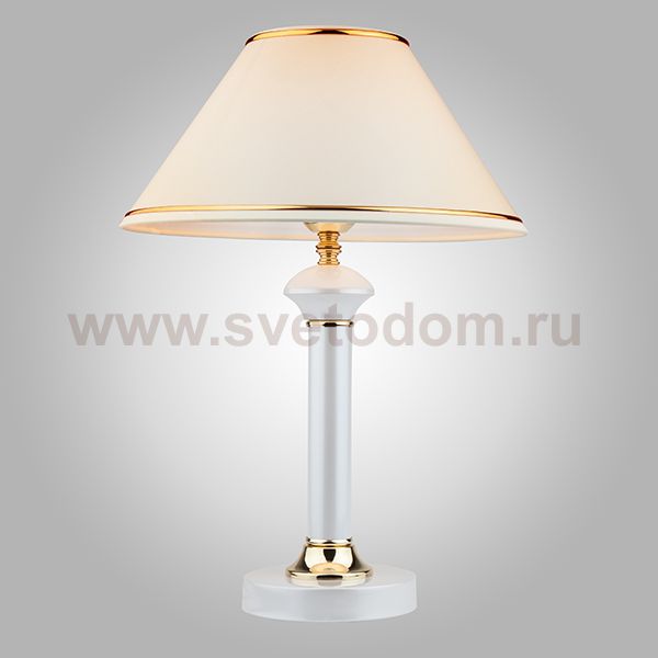 Светильник настольный Eurosvet 60019/1 глянцевый белый