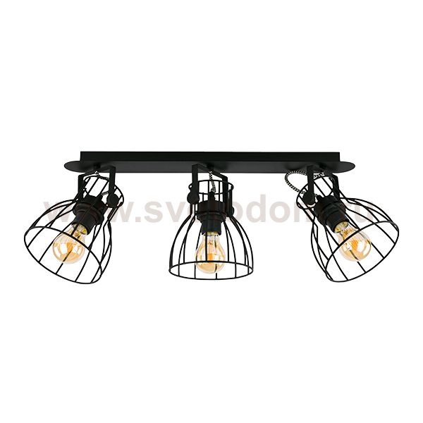 Потолочный светильник TK Lighting 2122 Alano Black 3