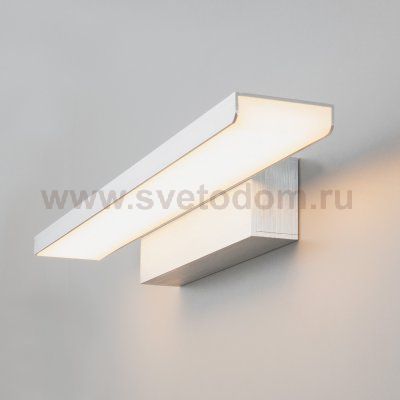 Настенный светильник бра Eurosvet Sankara LED серебристая (MRL LED 16W 1009 IP20)