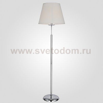 Торшер с абажуром Eurosvet 01008/1 хром