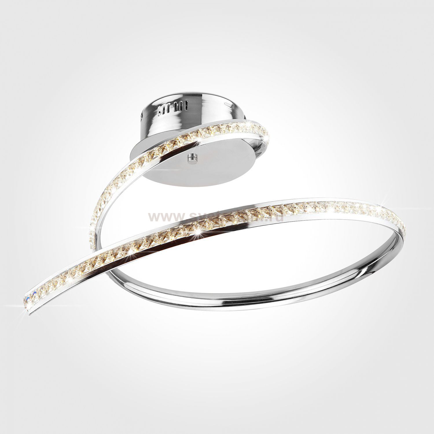 Потолочный светодиодный светильник Eurosvet 90045/1 хром