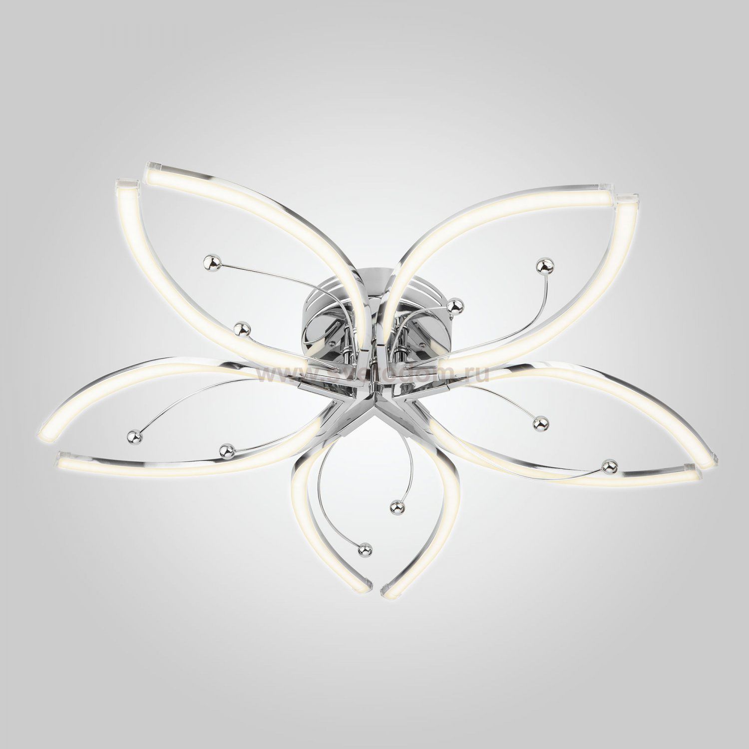 Потолочный светильник Eurosvet 90056/5 хром