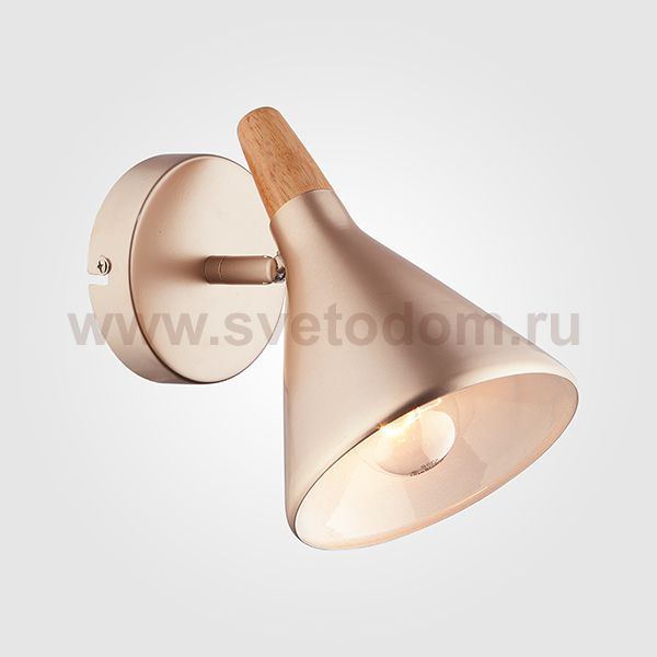 Настенный светильник бра Eurosvet 70050/1 перламутровое золото