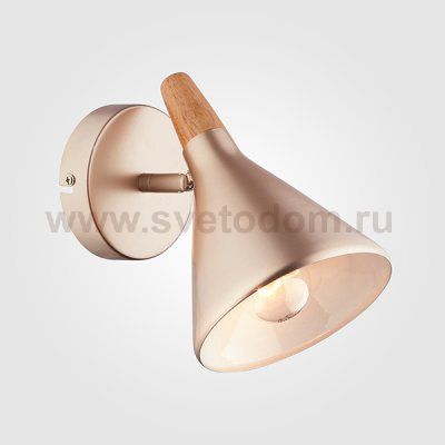 Настенный светильник бра Eurosvet 70050/1 перламутровое золото