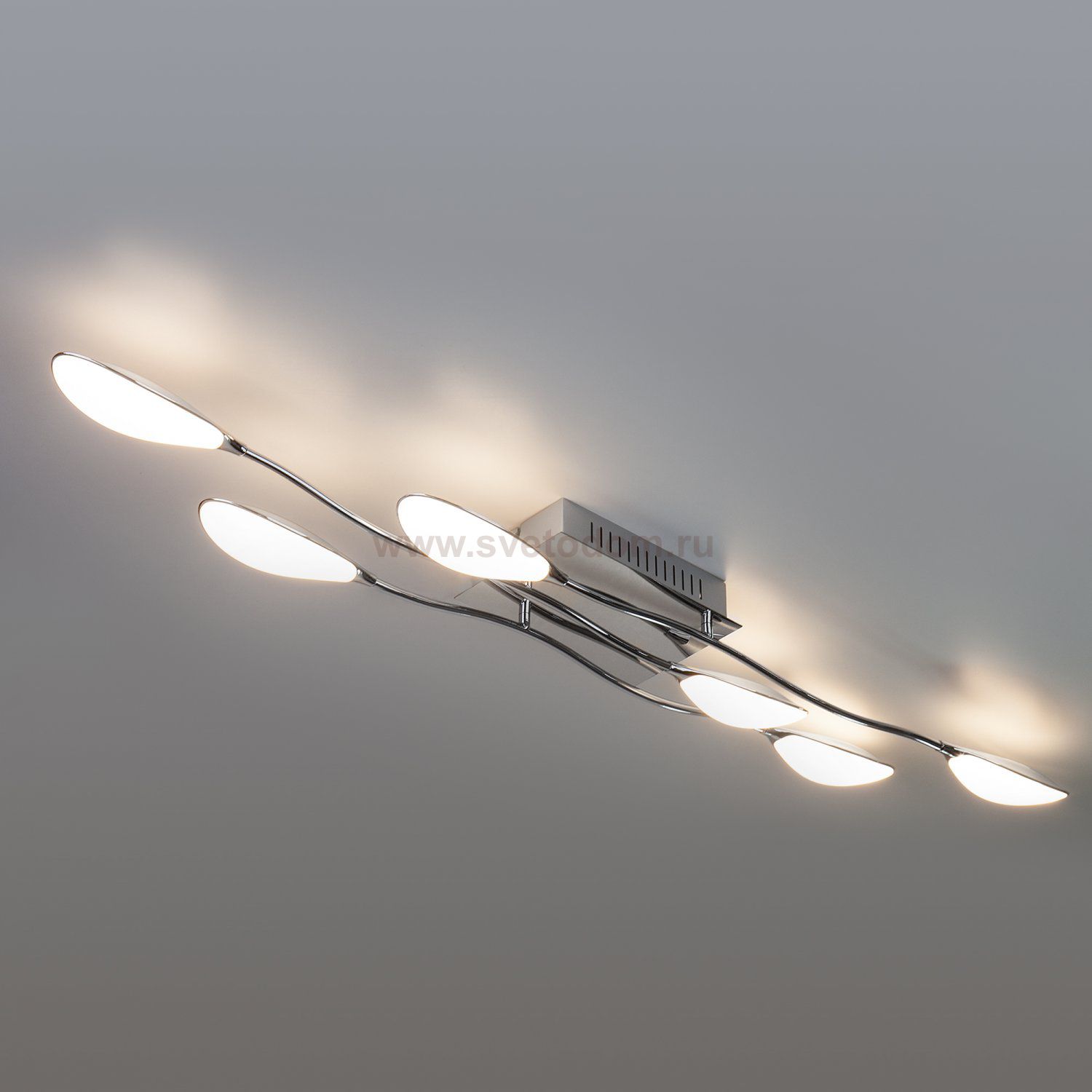 Потолочный светильник Eurosvet 90058/6 хром