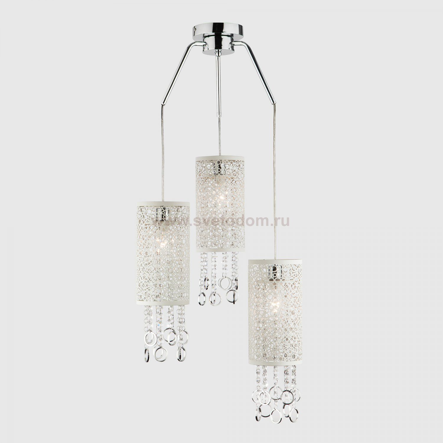 Подвесной светильник Eurosvet 50056/3 хром