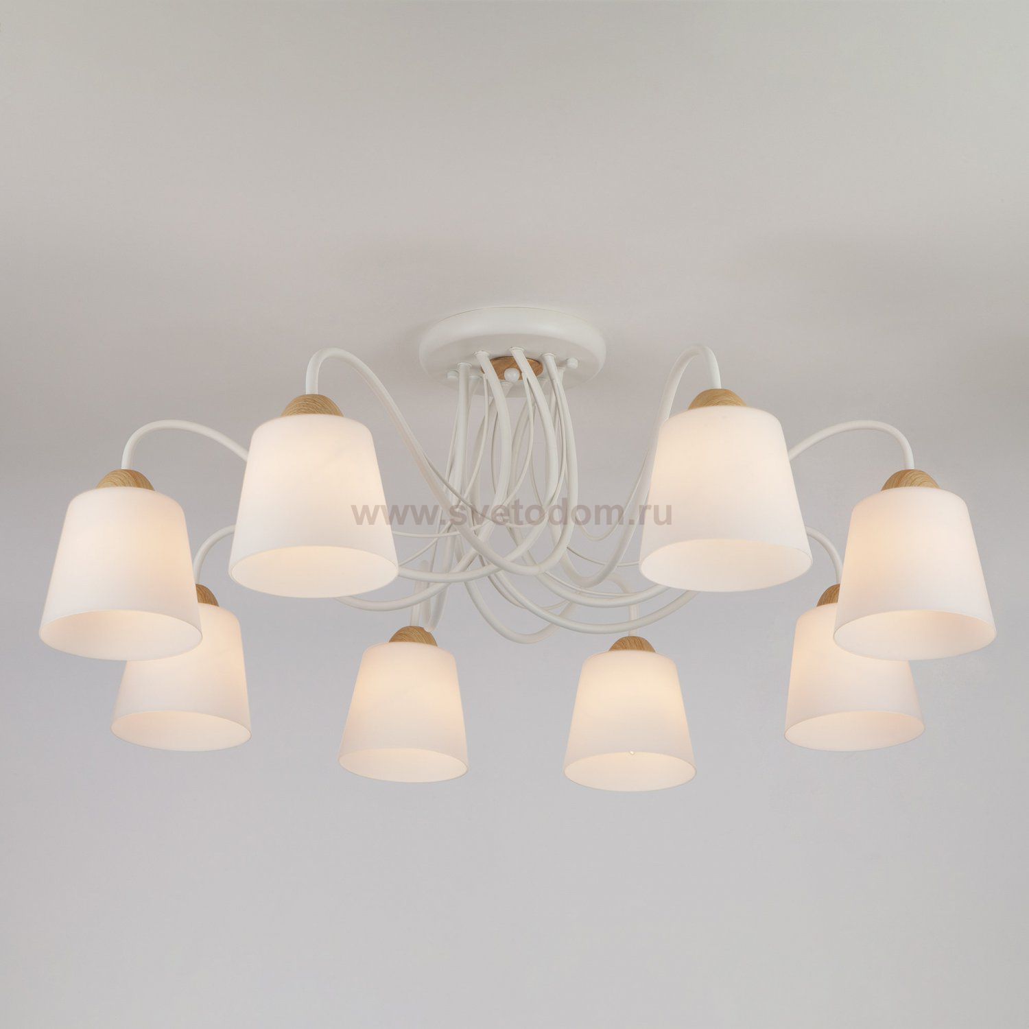 Люстра Eurosvet 70062/8 белый