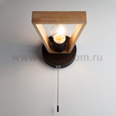 Настенный светильник бра Eurosvet 70056/1 черный