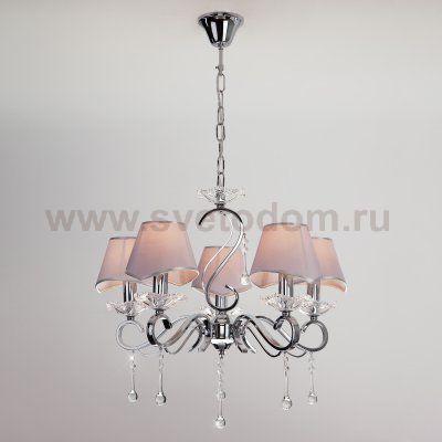 Подвесная люстра Eurosvet 10085/5 хром