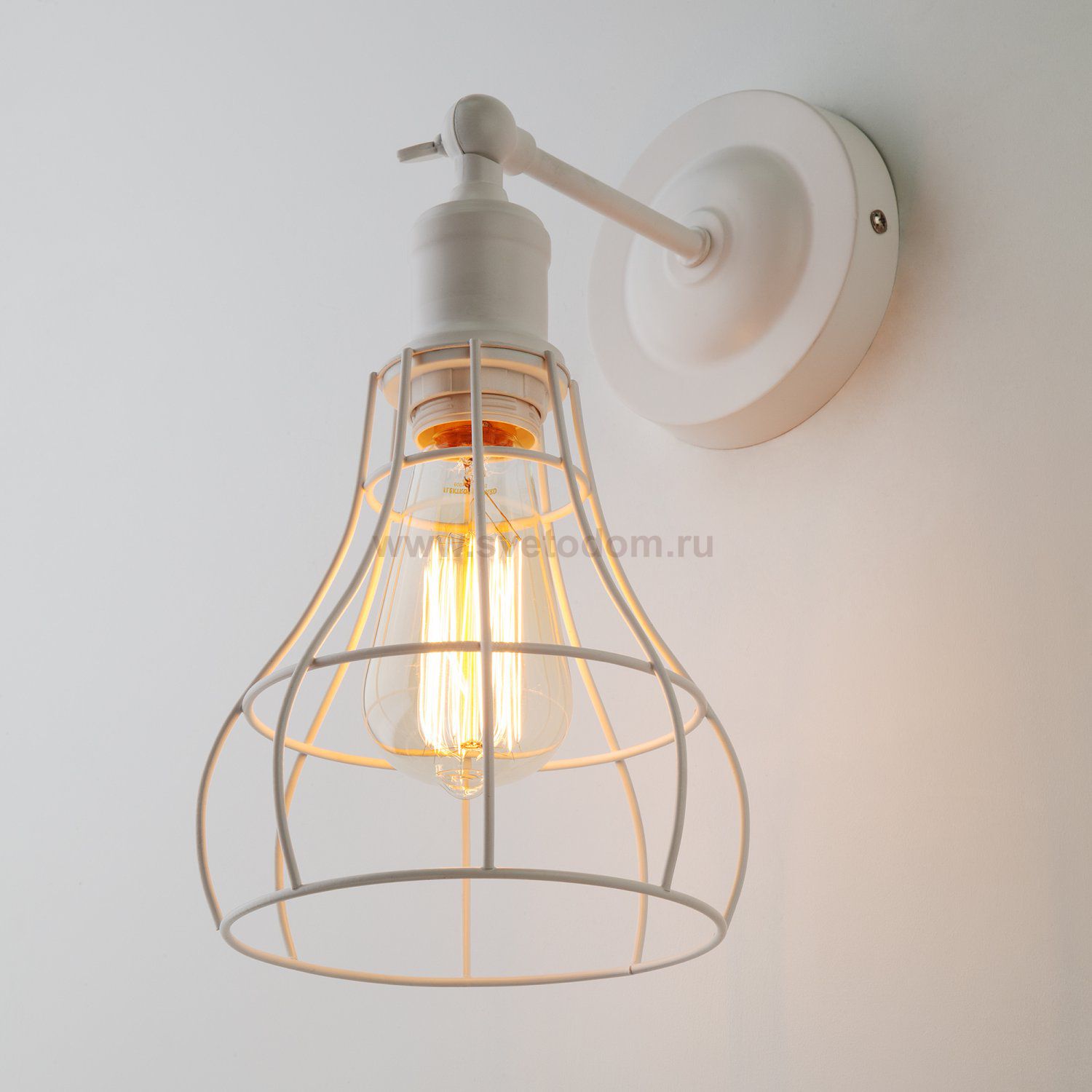 Настенный светильник бра Eurosvet 50063/1 белый