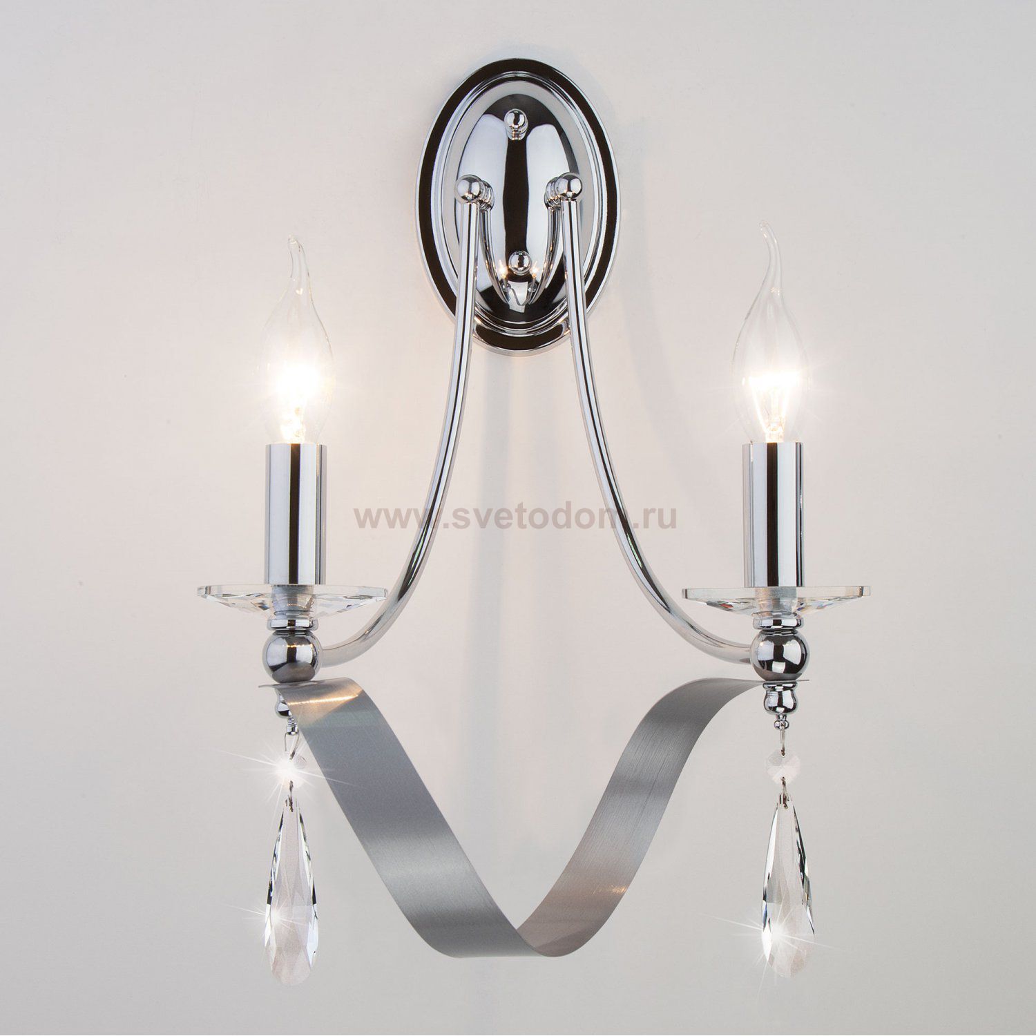 Настенный светильник бра Eurosvet 60064/2 хром