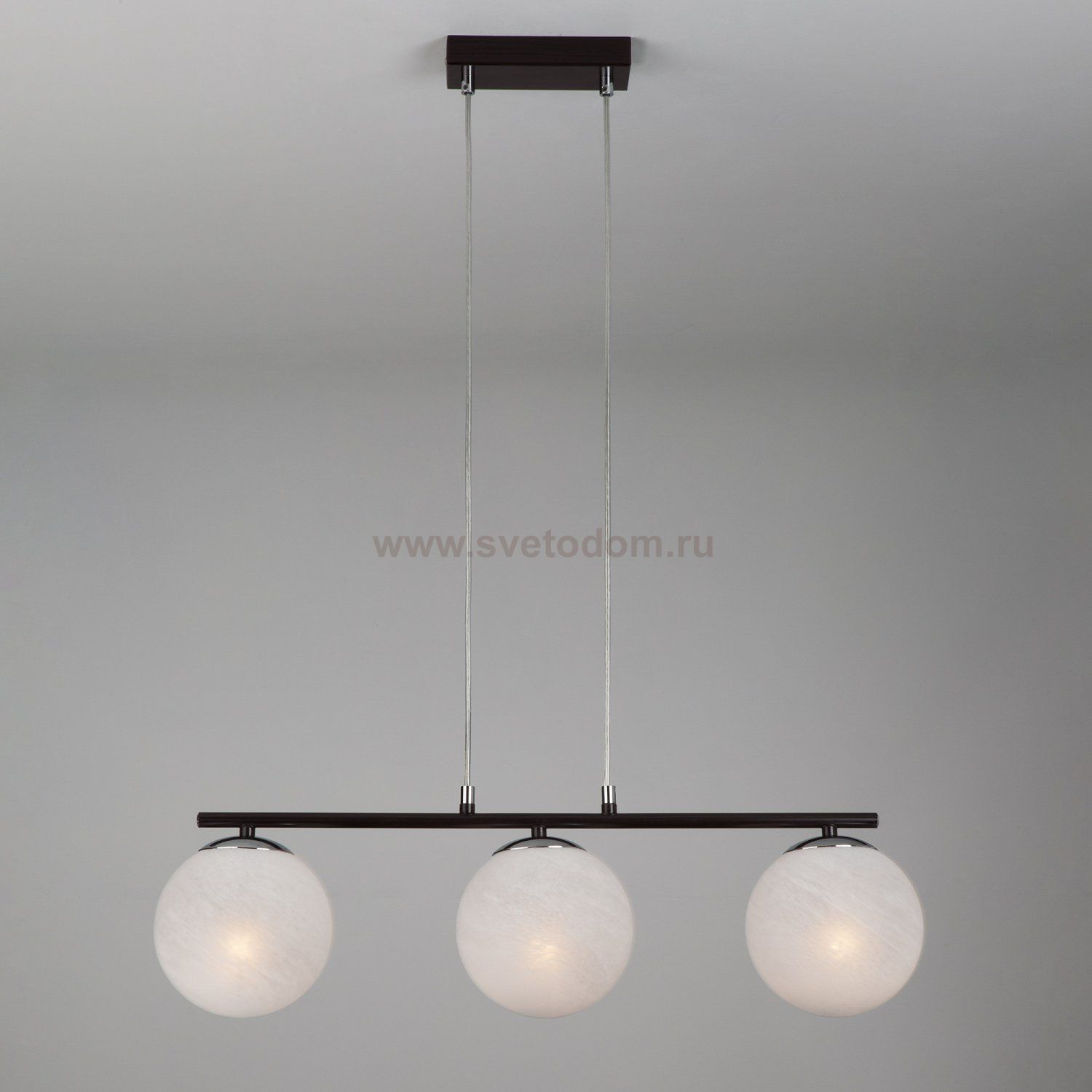 Люстра Eurosvet 70069/3 хром/черный