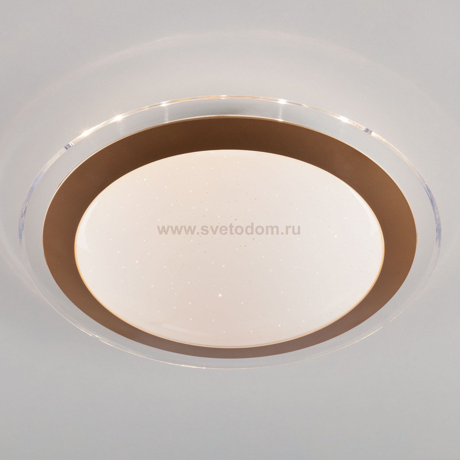 Люстра Eurosvet 40002/1 LED матовое золото