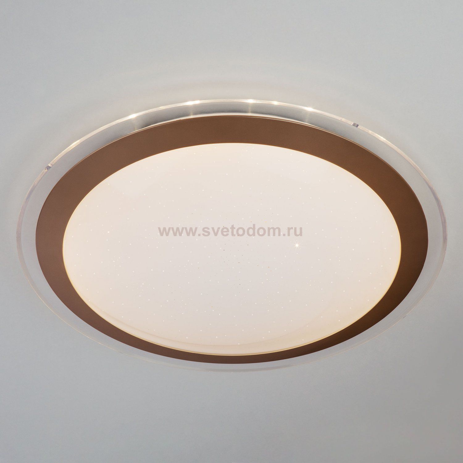 Потолочный светильник Eurosvet 40003/1 LED матовое золото