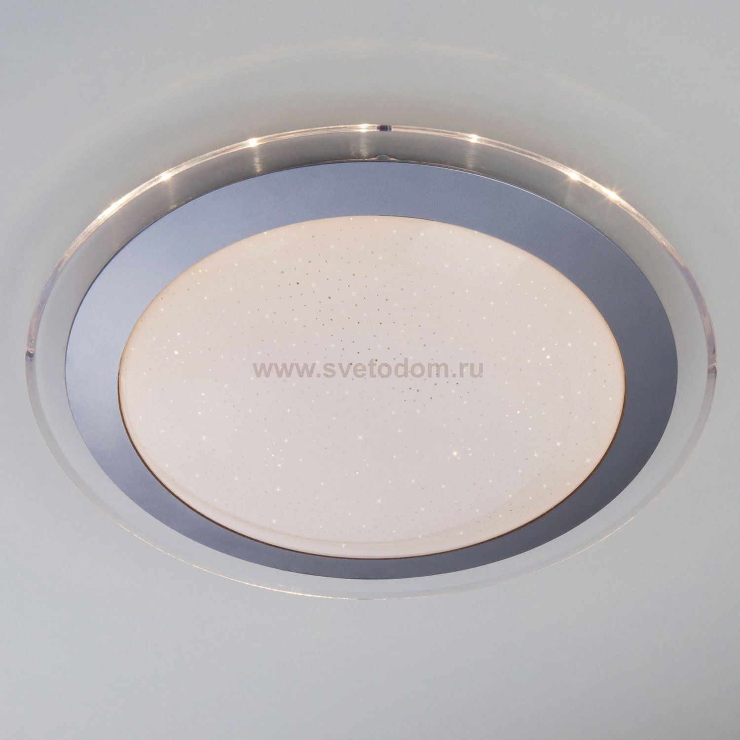 Потолочный светильник Eurosvet 40002/1 LED матовое серебро