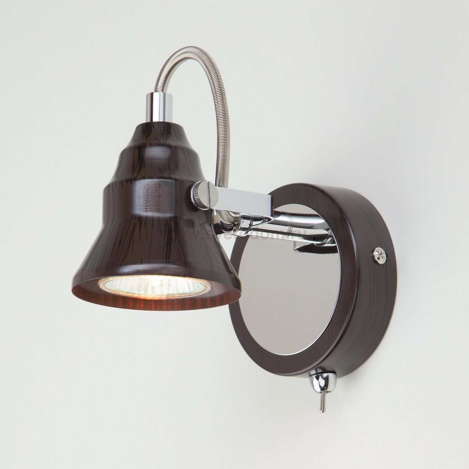 Настенный светильник бра Eurosvet 20062/1 хром/венге