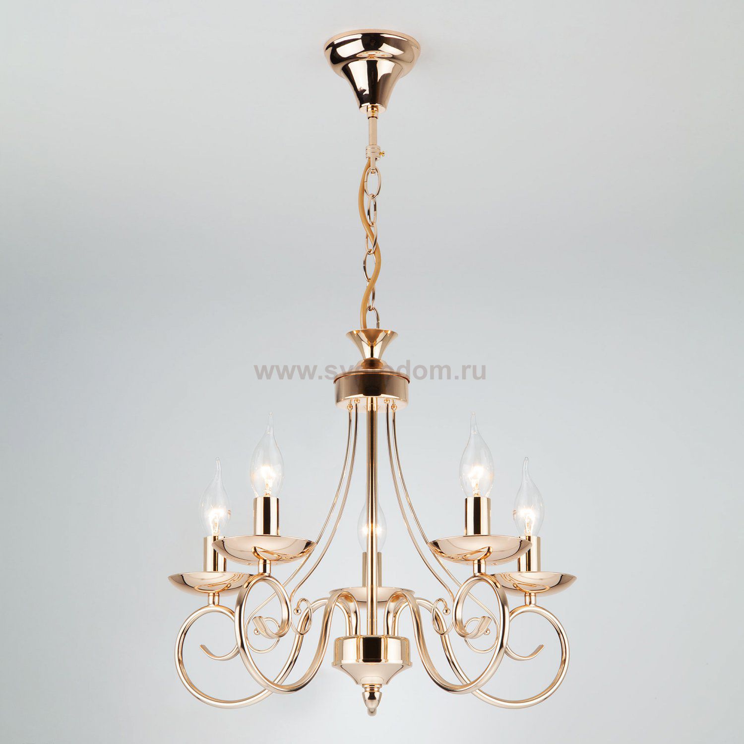 Люстра Eurosvet 22404/5 золото