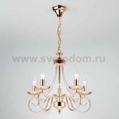 Люстра Eurosvet 22404/5 золото