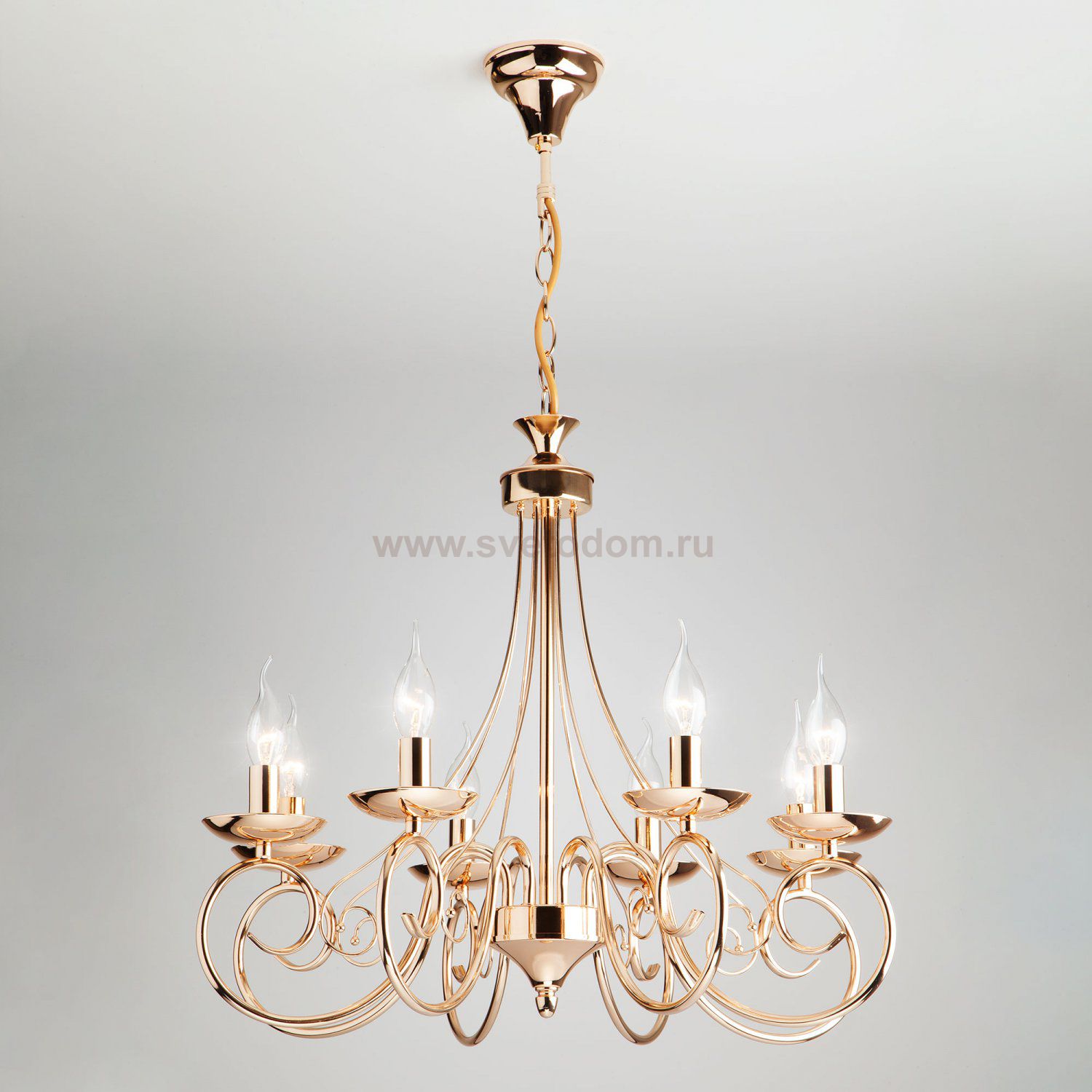 Люстра Eurosvet 22404/8 золото