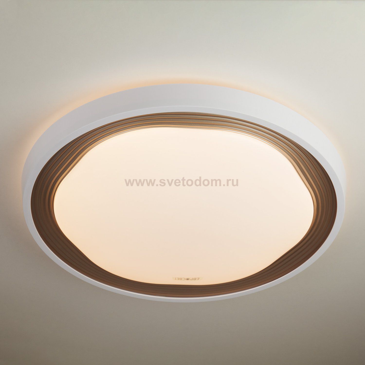 Потолочный светильник Eurosvet 40006/1 LED кофе
