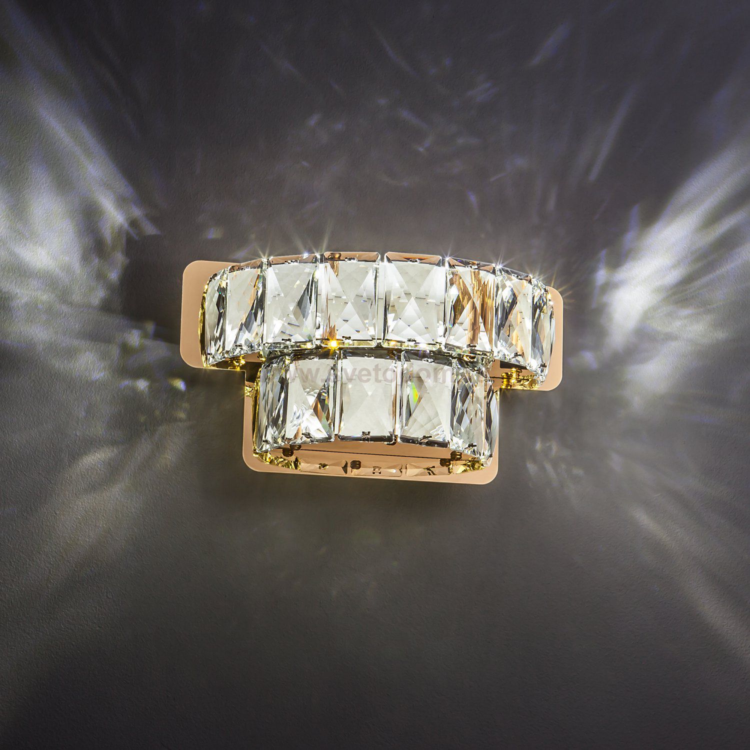 Светильник Eurosvet 90059/2 золото 10W