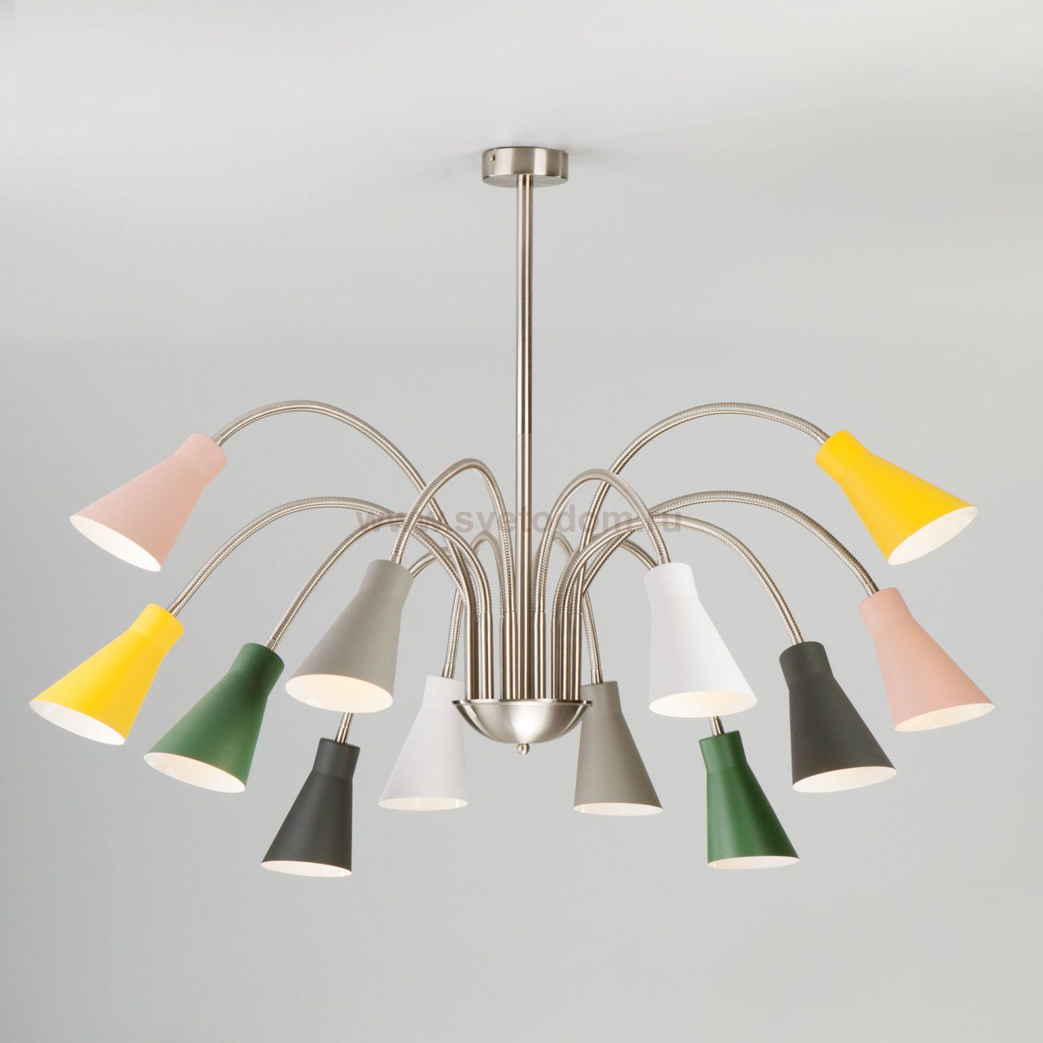 Светильник Eurosvet 70080/12 сатин-никель