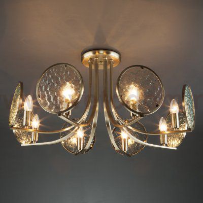 Потолочная люстра Eurosvet 60073/8 античная бронза Cyrus