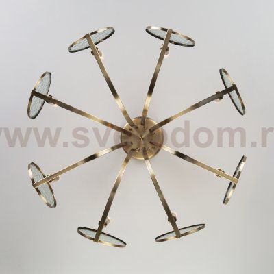 Потолочная люстра Eurosvet 60073/8 античная бронза Cyrus