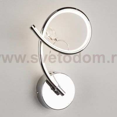 Светильник бра Alfa 90089/1 хром 12W