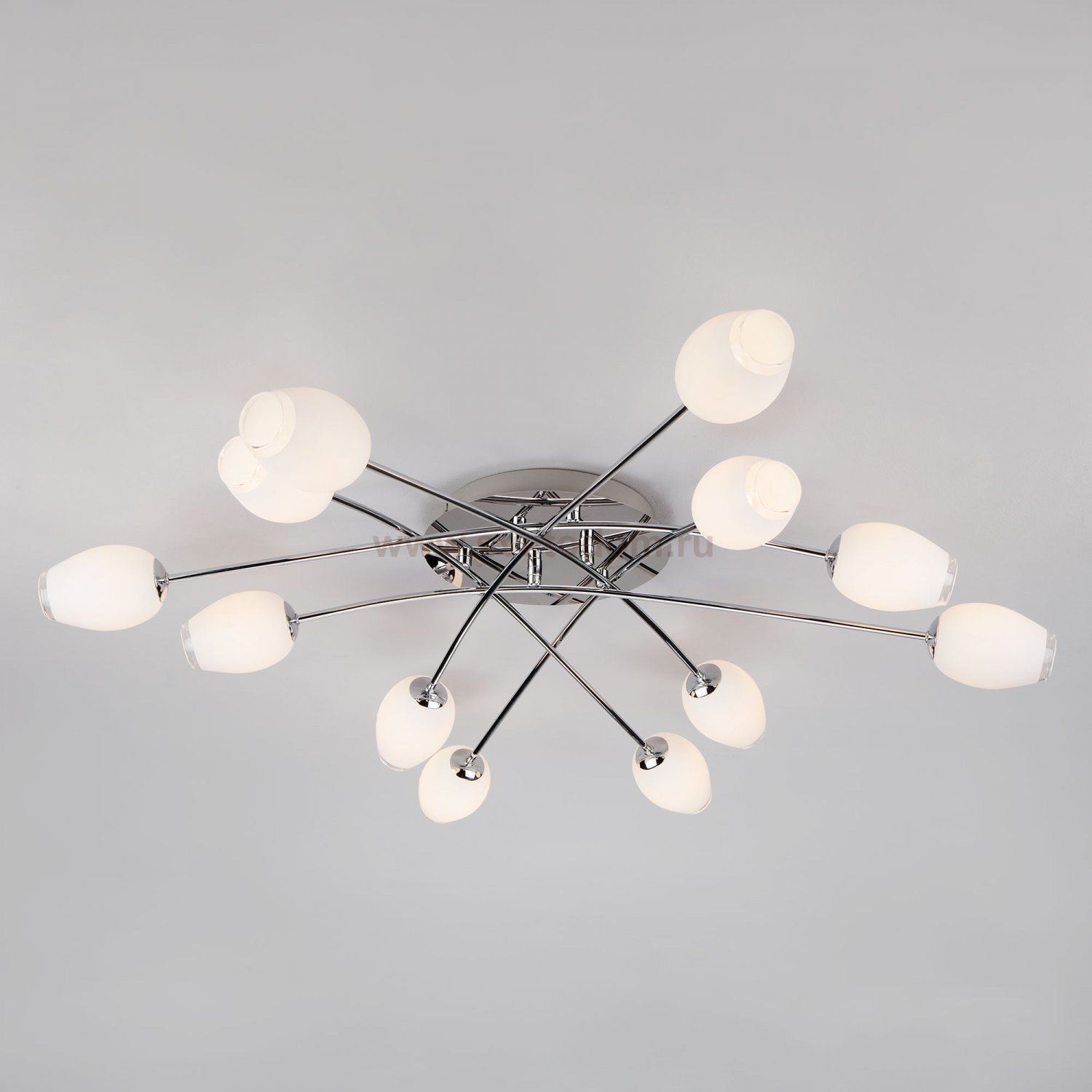 Люстра Eurosvet 30135/12 хром