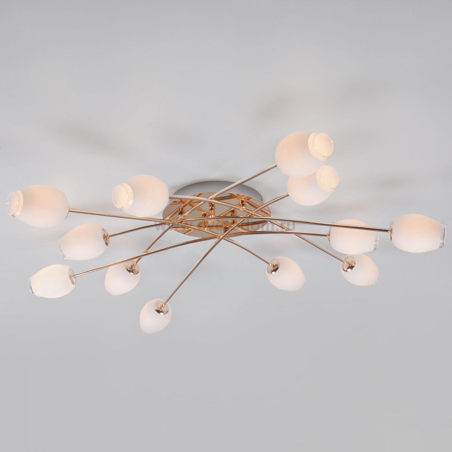 Люстра потолочная Eurosvet 30135/12 золото