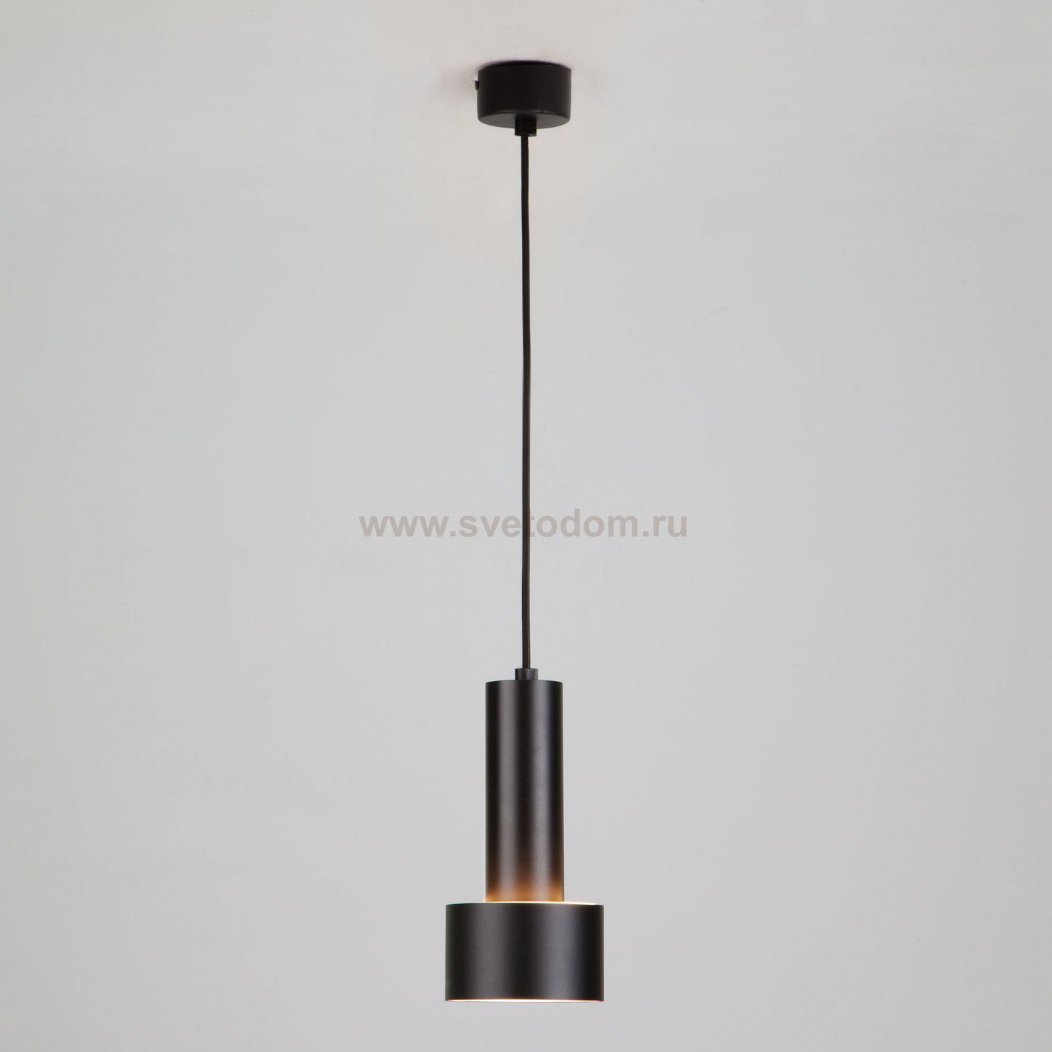 Светильник Elektrostandard 50134/1 LED черный/золото 9W