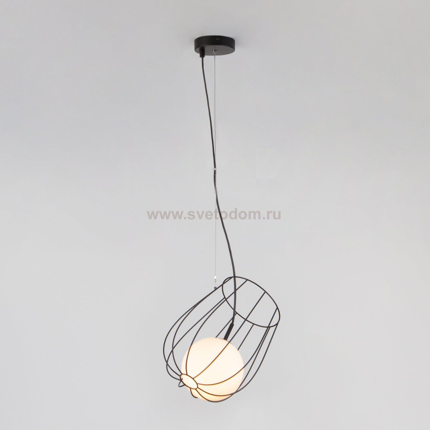 Светильник подвесной Eurosvet 50139/1 черный