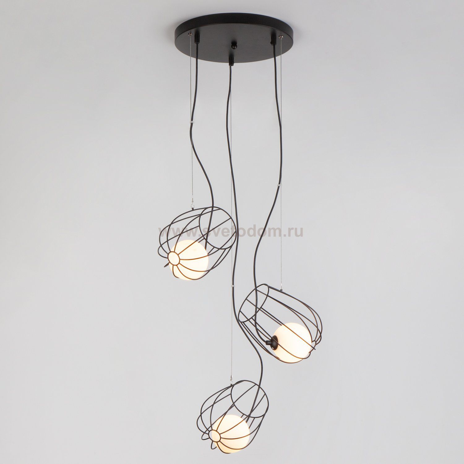 Светильник Eurosvet 50138/3 черный