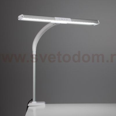 Настольная лампа на струбцине Eurosvet 80500/1 белый 9W