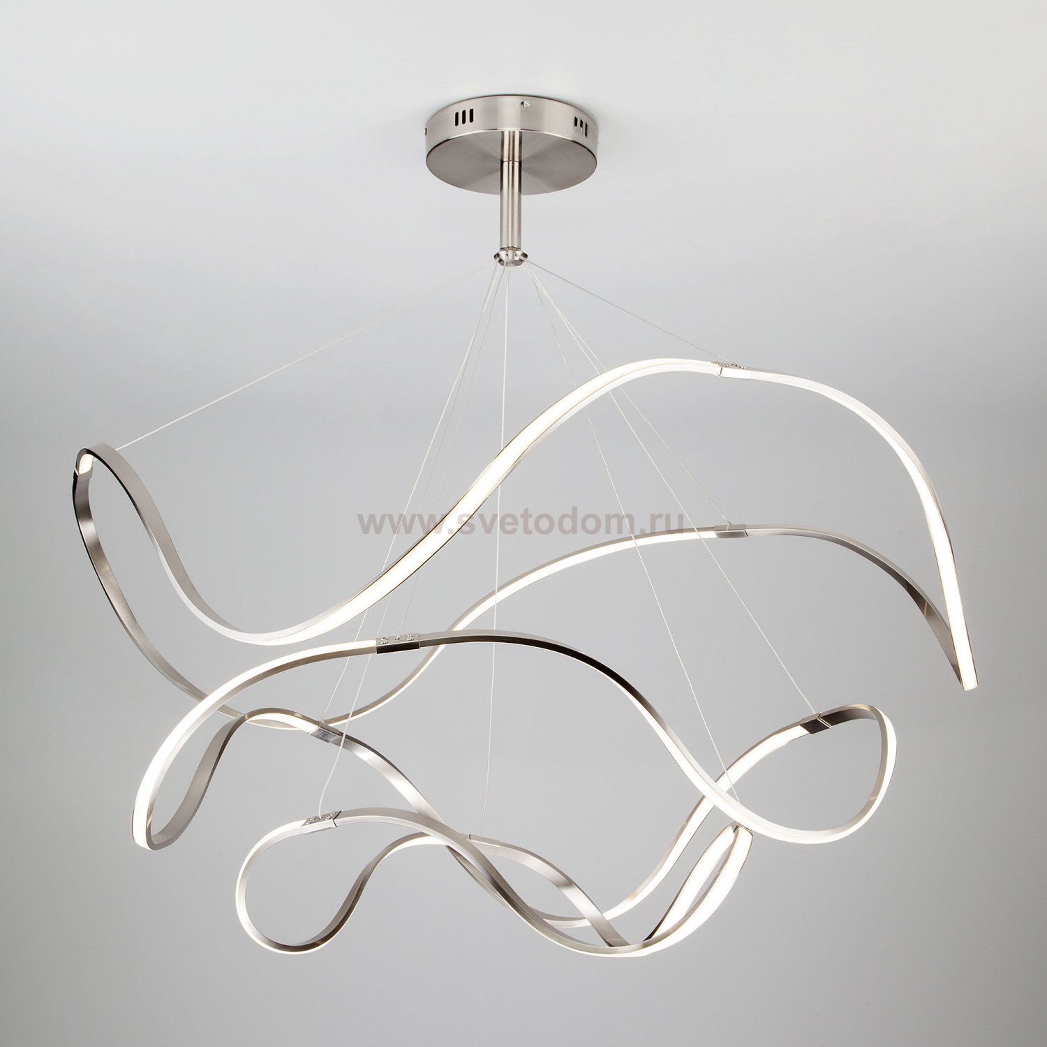 Светильник Eurosvet 90109/3 сатин-никель