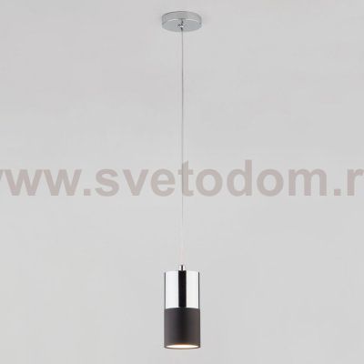 Светильник Eurosvet 50146/1 хром/черный