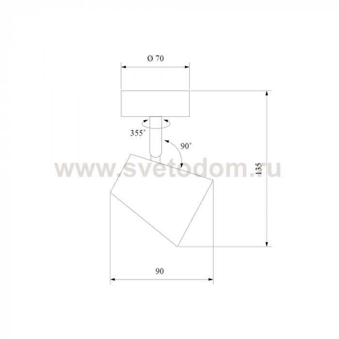 Светильник Eurosvet DLR025 5W 4200K черный матовый 5W