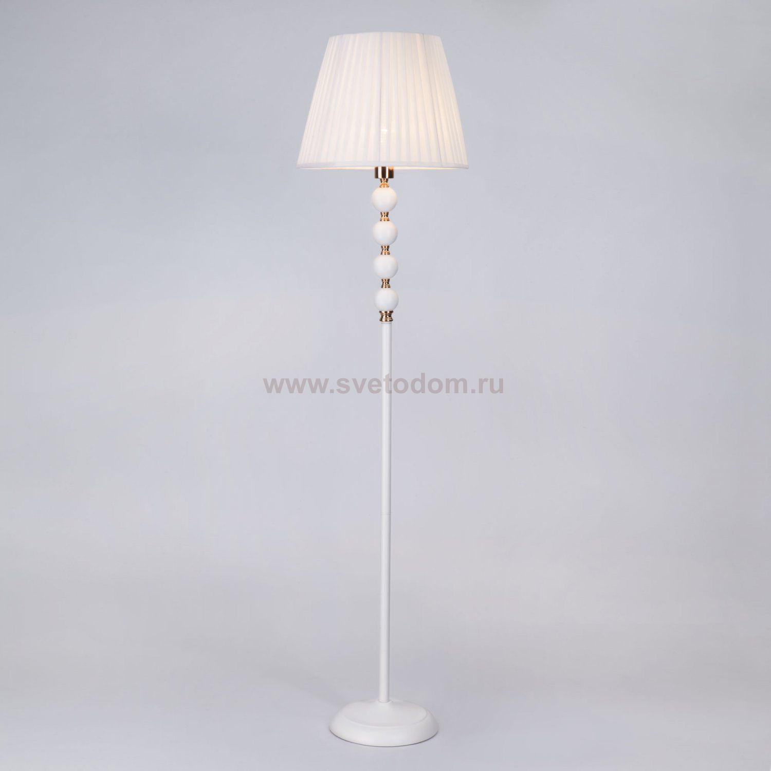 Торшер с абажуром Eurosvet 01058/1 белый