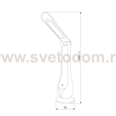 Светильник Eurosvet Orbit золотой (TL90420) 4W