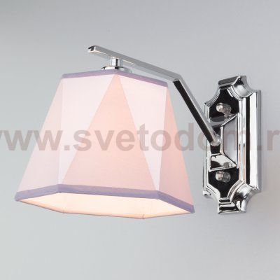 Настенный светильник Eurosvet 60076/1 хром Corner