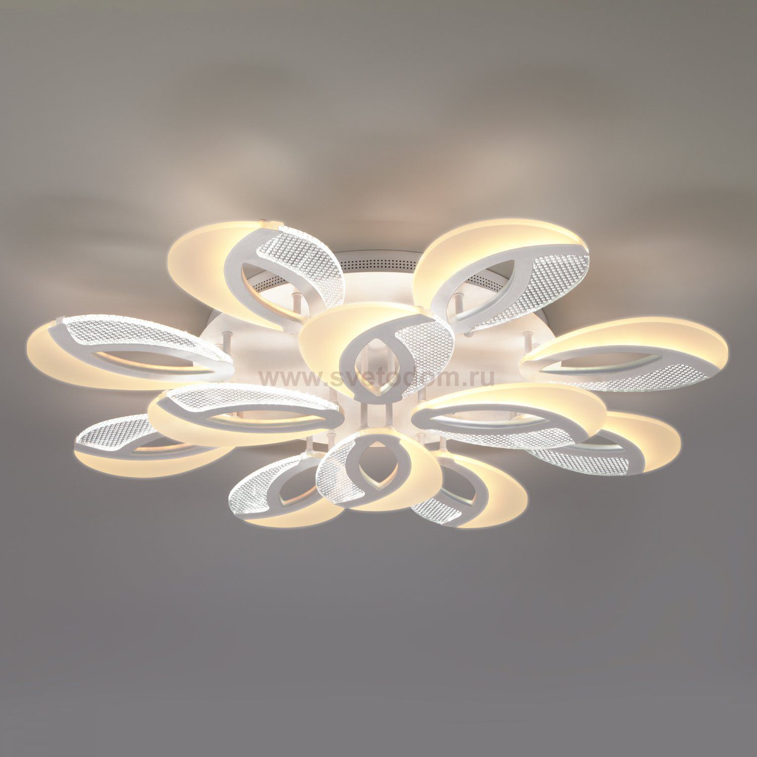 Потолочный светильник Eurosvet 90140/12 белый Flake