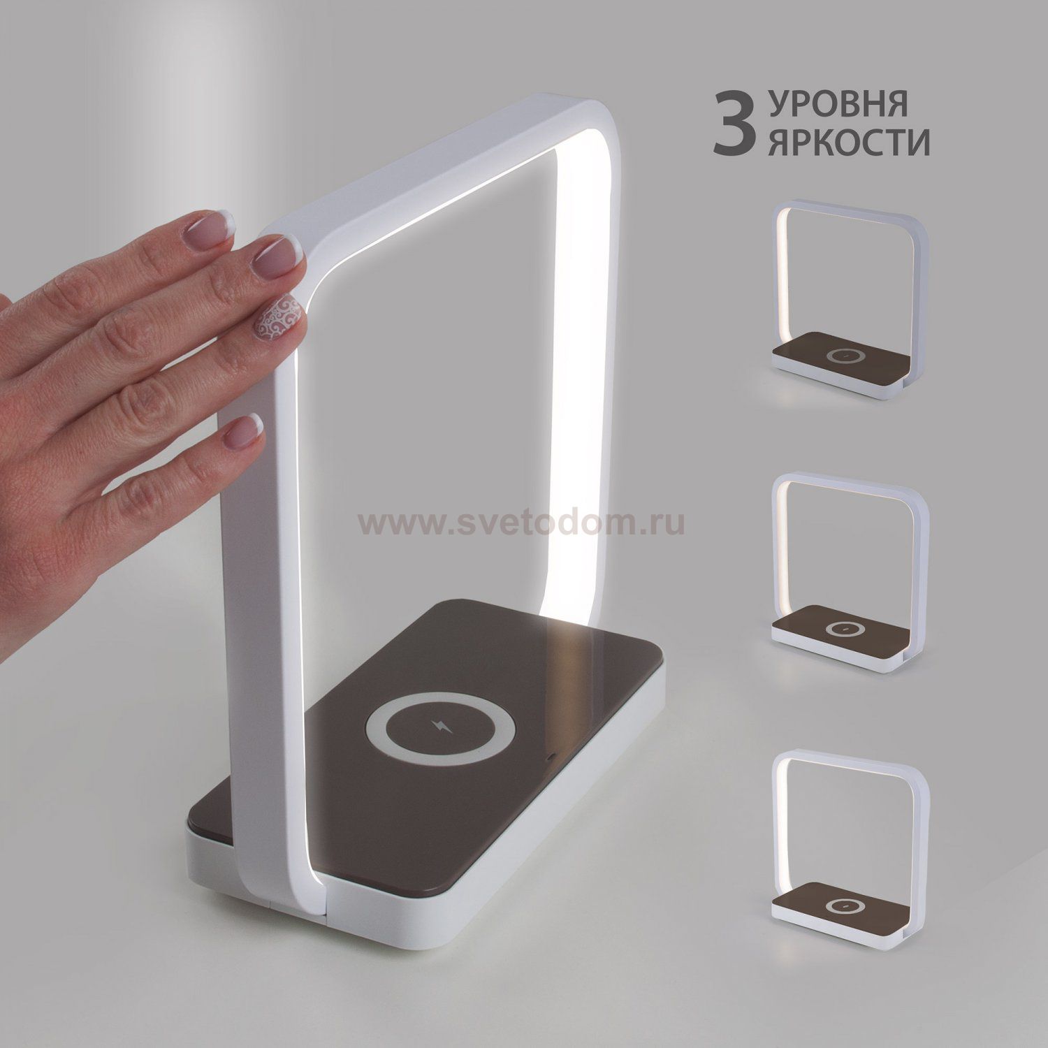 Светильник с зарядкой для телефона Eurosvet 80502/1 коричневый 4W: купить в  Интернет-магазине Светодом за 5560 руб