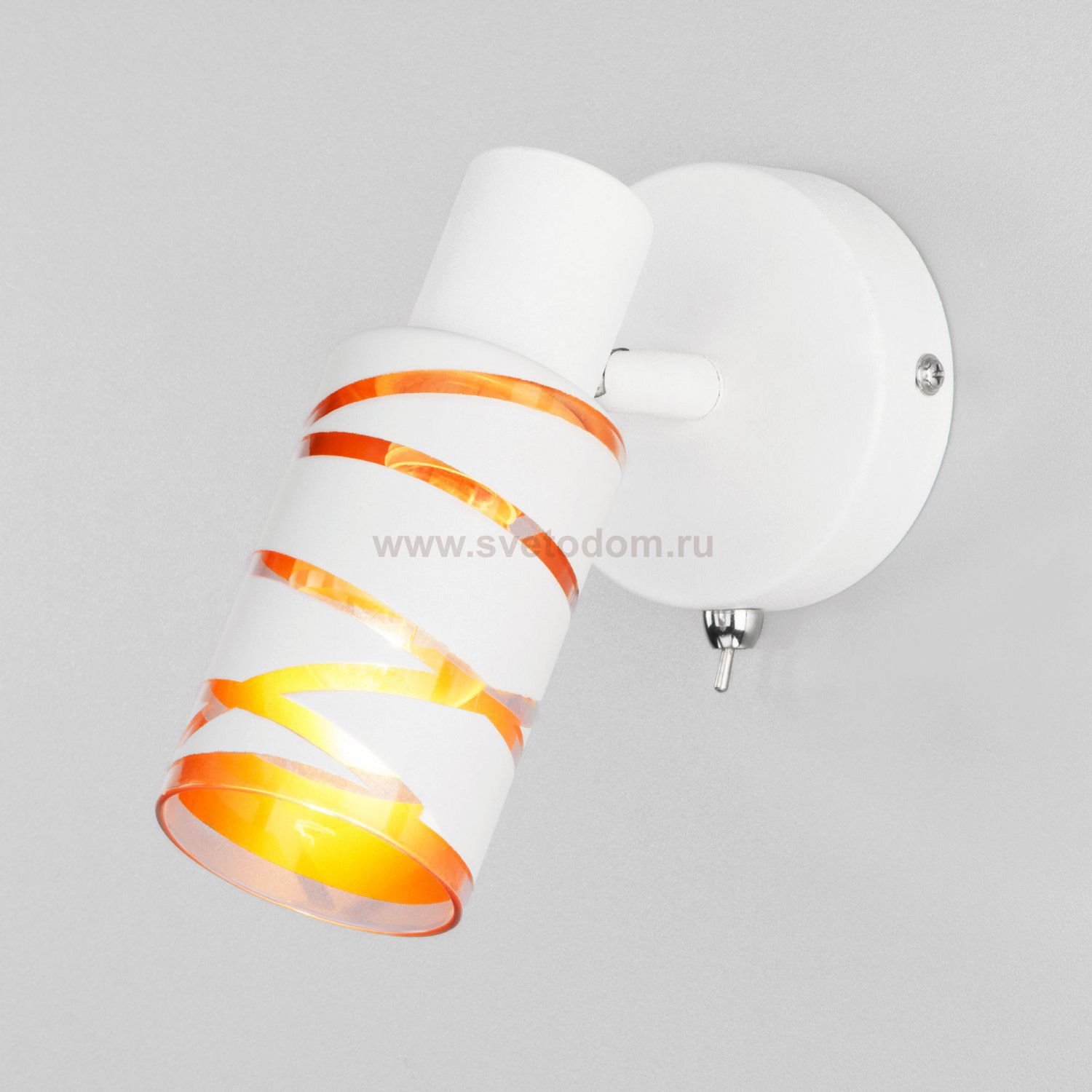 Настенный светильник Eurosvet 20085/1 белый Flute