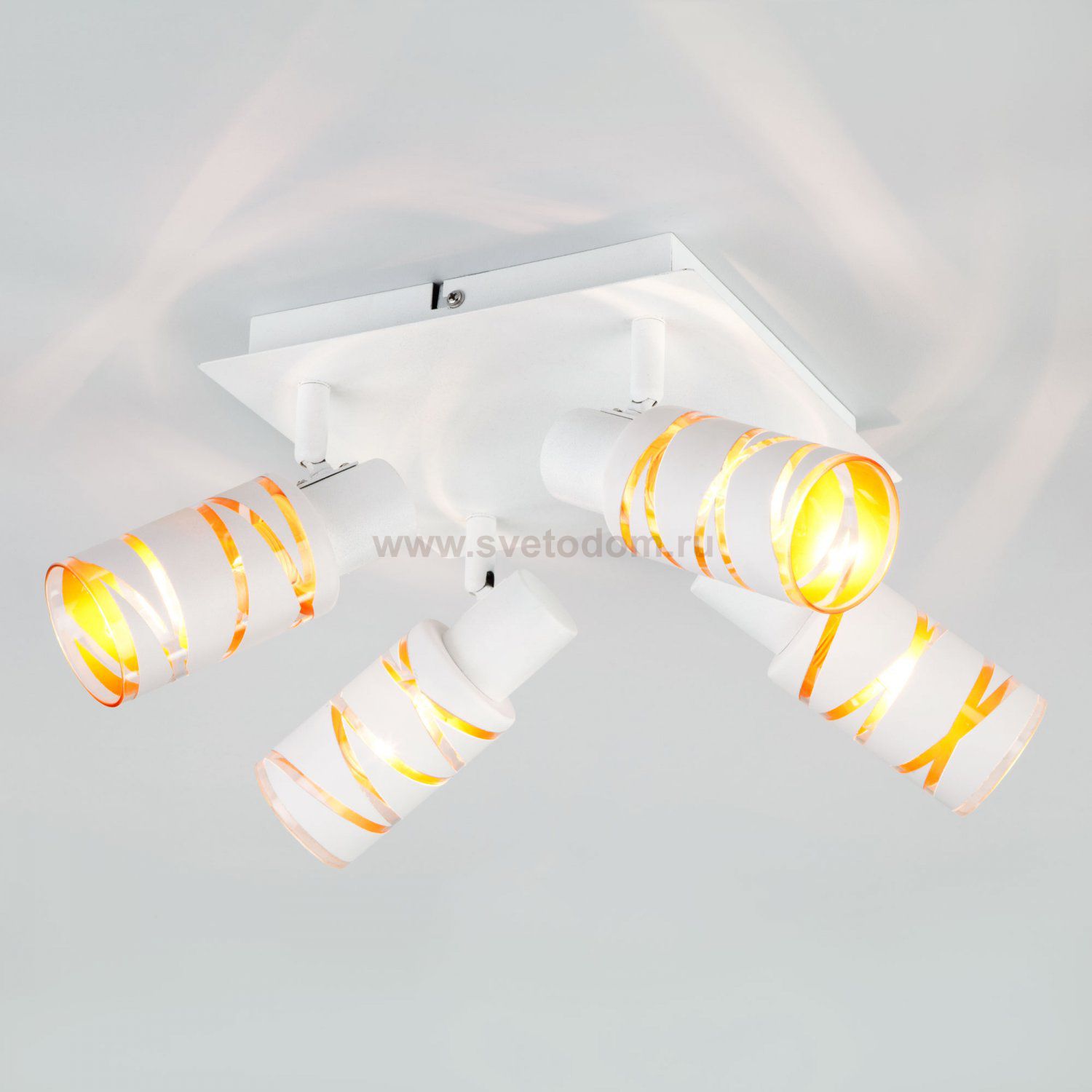 Потолочный светильник Eurosvet 20085/4 белый Flute