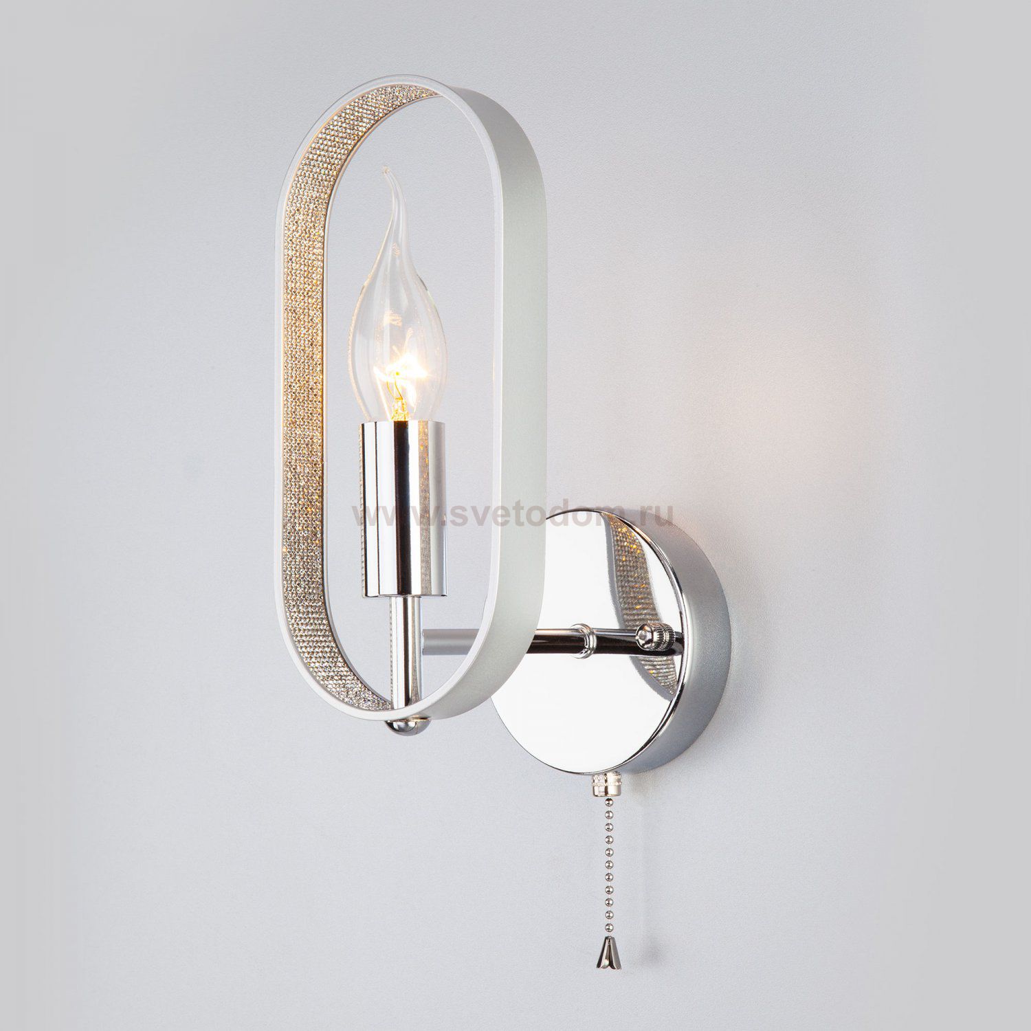 Светильник бра Eurosvet 60077/1 хром