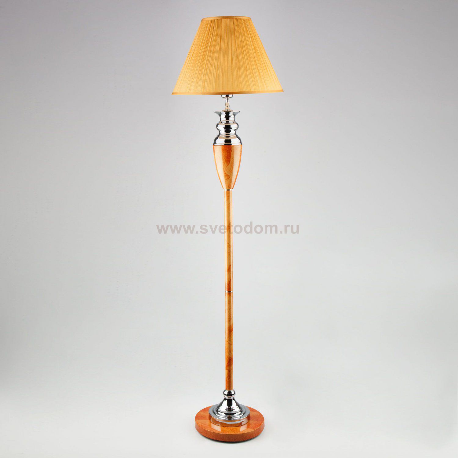 Торшер классический янтарный 009/1T RDM (янтарь)