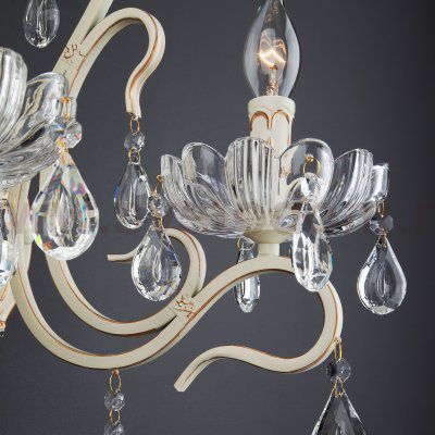 Бра с хрусталем 12205/2 белый