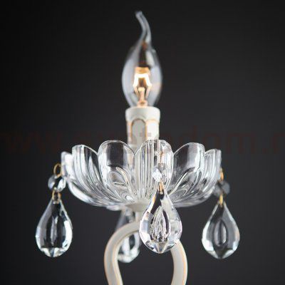 Настольная лампа 12205/1T белый