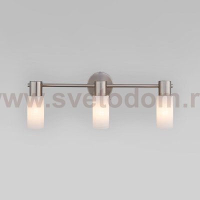 Светильник-спот с поворотными плафонами 20043/3 сатин-никель